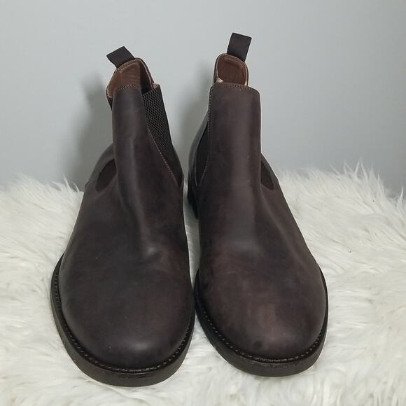Warfield & Grand Brown Leather Chelsea Boots Men\'s Size 12 NWT main image 5